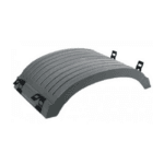 Het spatscherm bovendeksel MP1 MP2 met artikelnummer 9305200007 is een duurzaam rubberen onderdeel. Het beschermt het voertuig tegen opspattend vuil, water en modder.