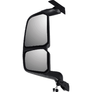 Linker buitenspiegel compleet voor Iveco vrachtwagens, onderdeelnummer 5802985714, met duurzame behuizing en breed zichtveld voor veilig verkeer.